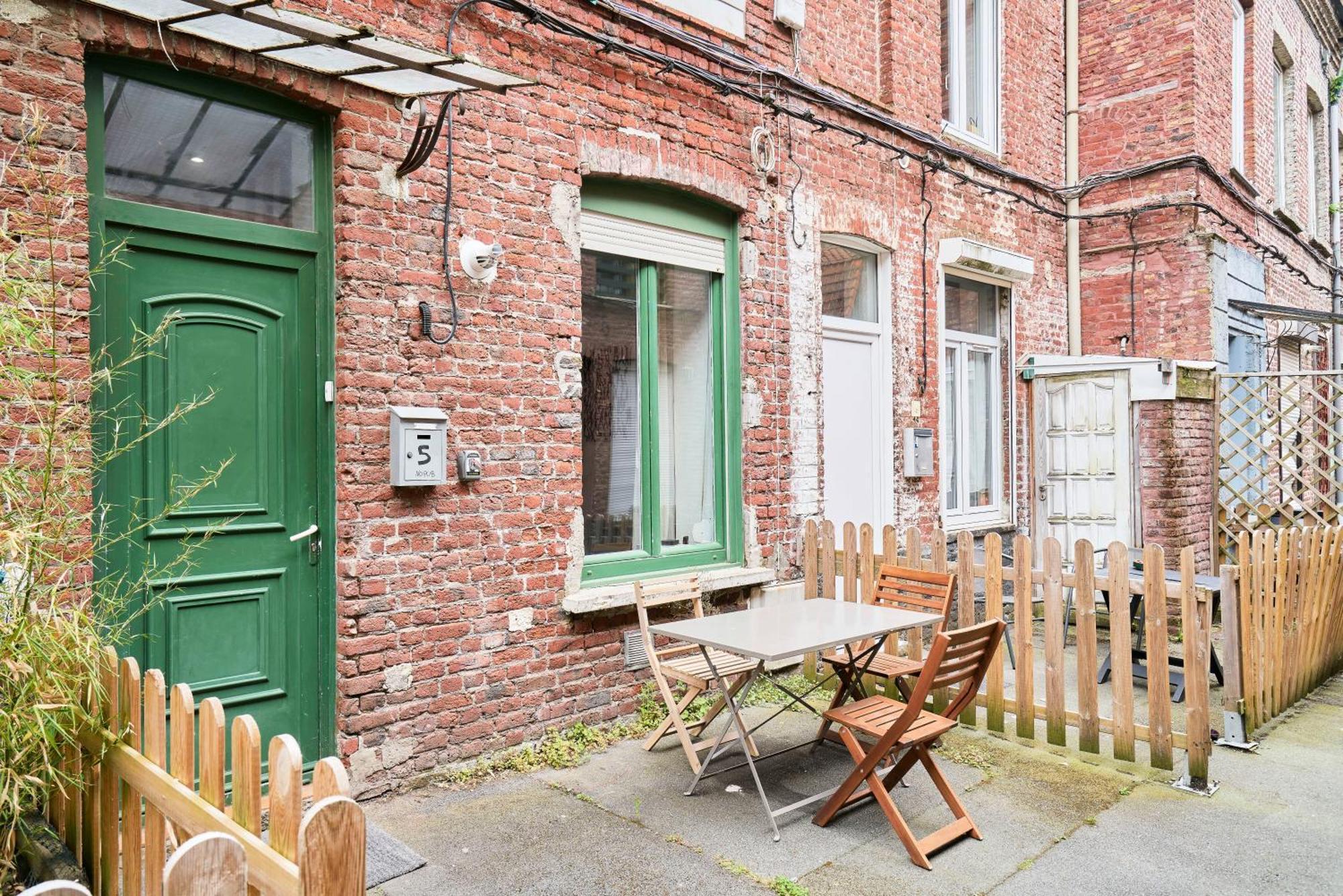 Vieux Lille - Maison Typique Lilloise Buitenkant foto